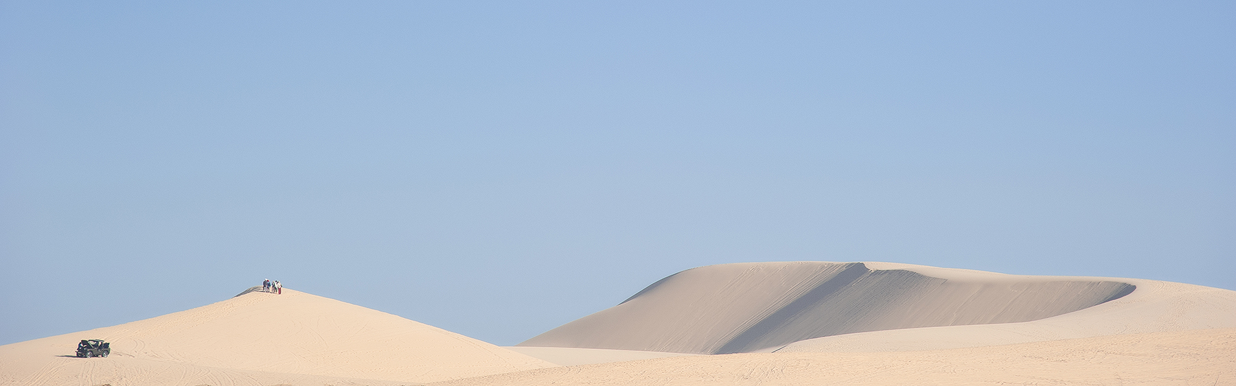 Minimalist view of Sand Dunes
